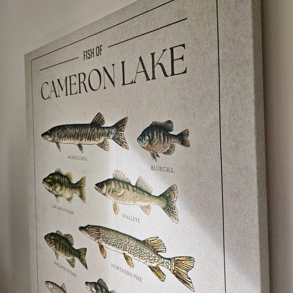 Custom Fish Chart - Canvas