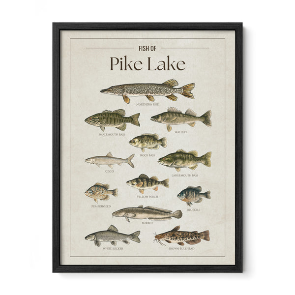 Pike Lake Print