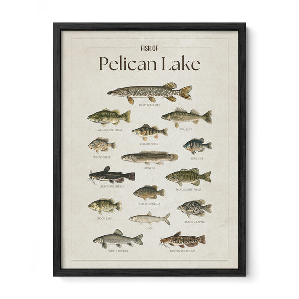 Pelican Lake Print