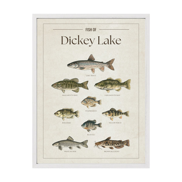 Dickey Lake Print
