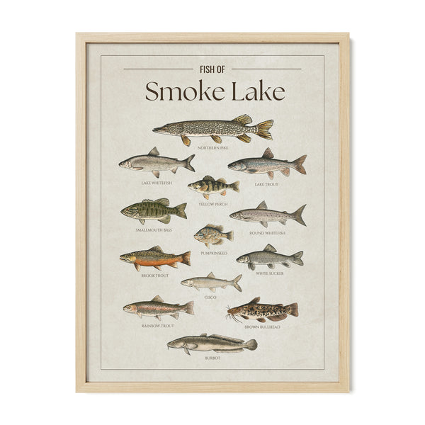 Smoke Lake Print