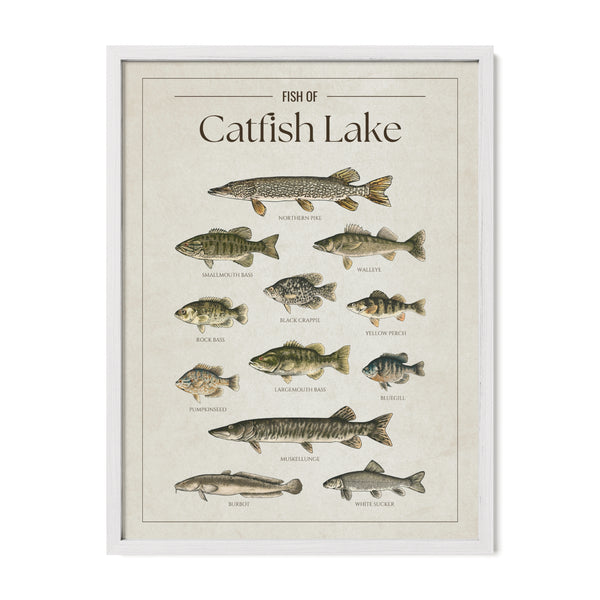 Catfish Lake Print