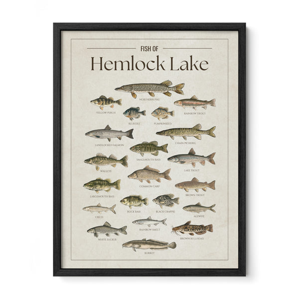 Hemlock Lake Print