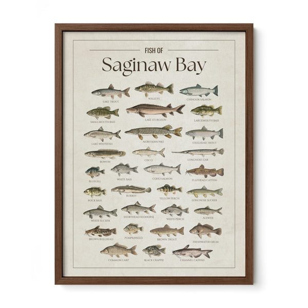 Saginaw Bay Print