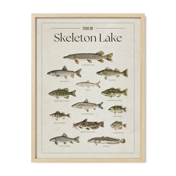 Skeleton Lake Print