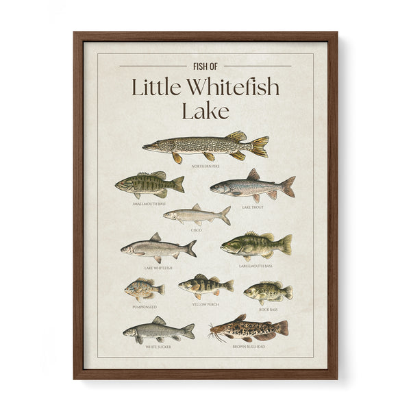 Little Whitefish Lake Print