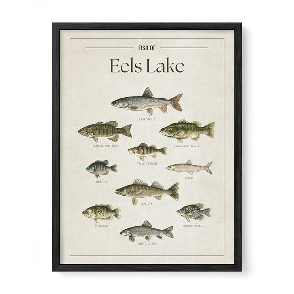 Eels Lake Print