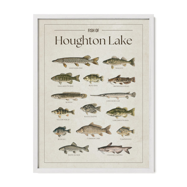Houghton Lake Print