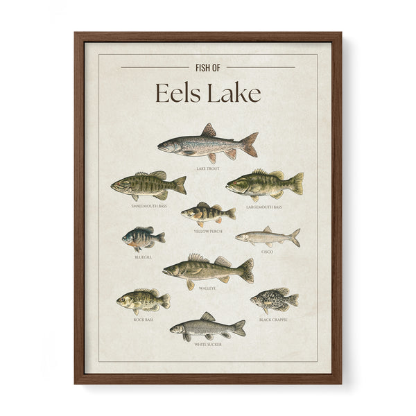 Eels Lake Print