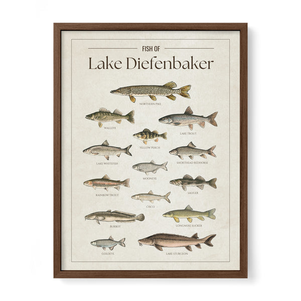 Lake Diefenbaker Print