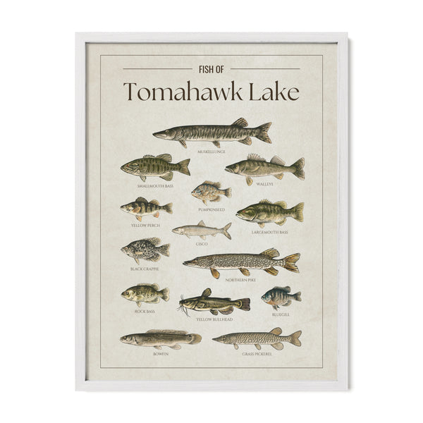 Tomahawk Lake Print