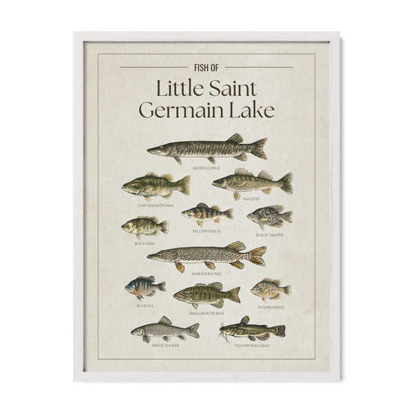 Little Saint Germain Lake Print
