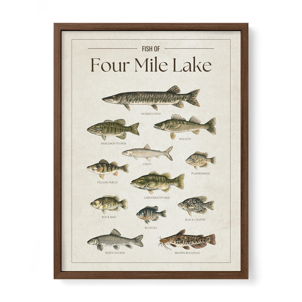 Four Mile Lake Print