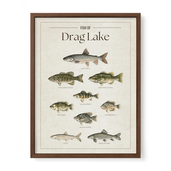 Drag Lake Print