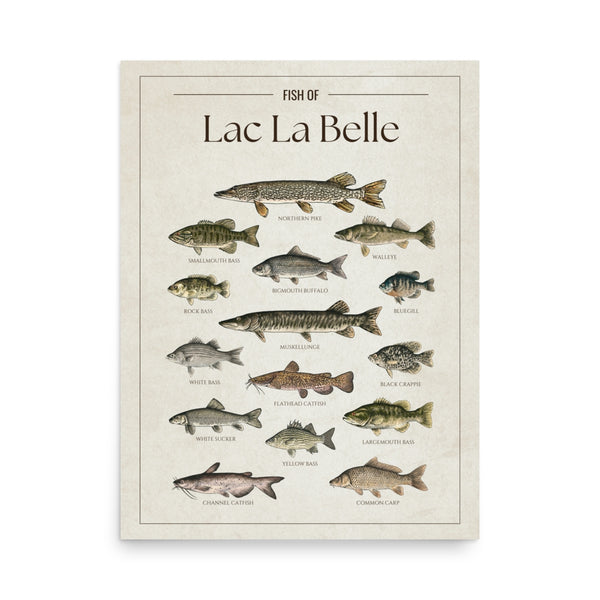 Lac La Belle Print