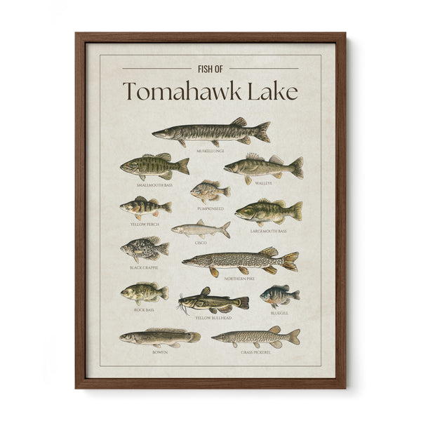 Tomahawk Lake Print
