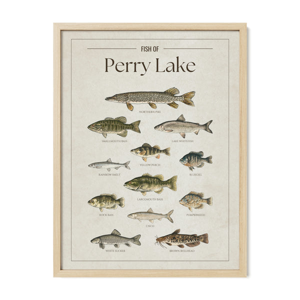 Perry Lake Print