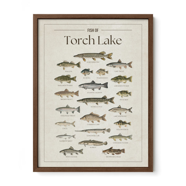 Torch Lake Print