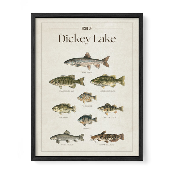 Dickey Lake Print