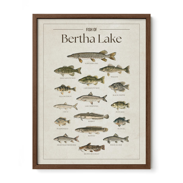 Bertha Lake Print