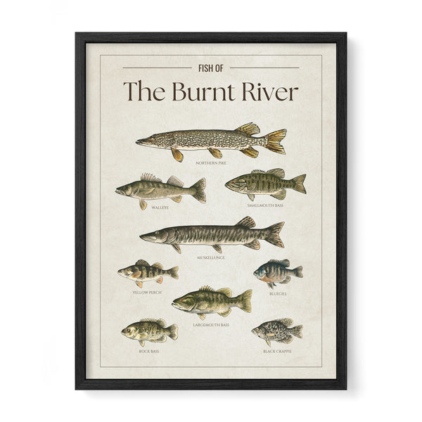 The Burnt River Print