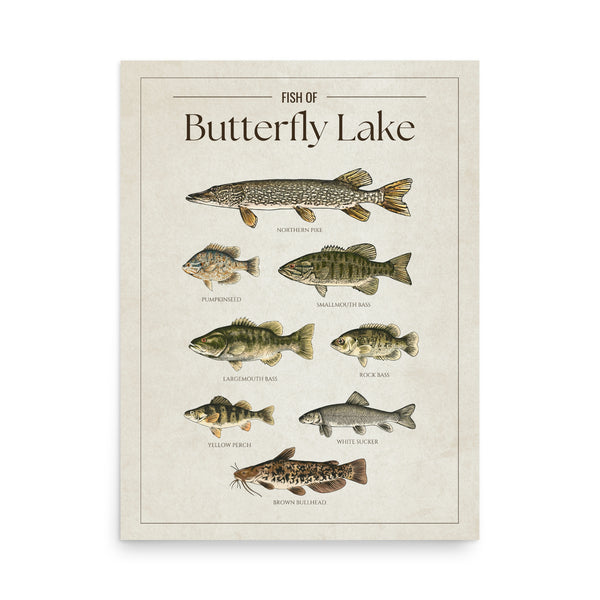 Butterfly Lake Print