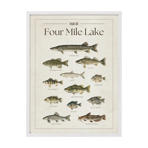 Four Mile Lake Print
