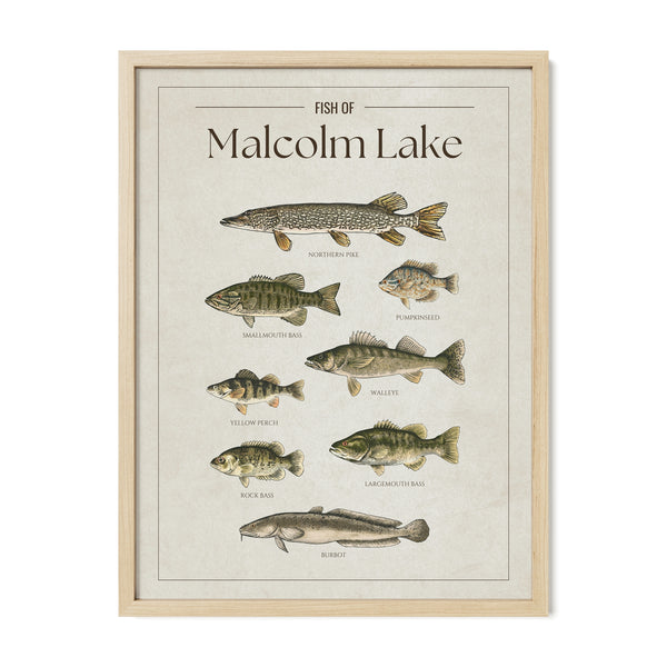 Malcolm Lake Print