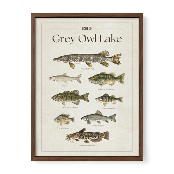 Grey Owl Lake Print
