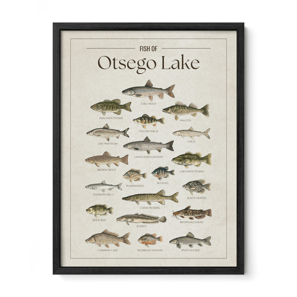 Otsego Lake Print