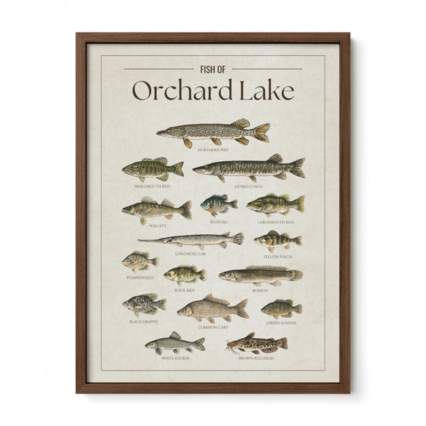 Orchard Lake Print