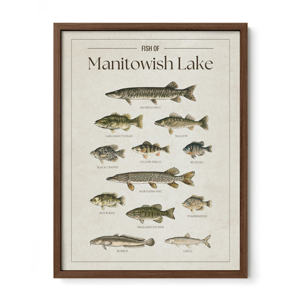 Manitowish Lake Print