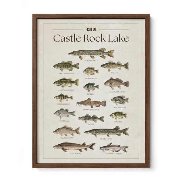 Castle Rock Lake Print