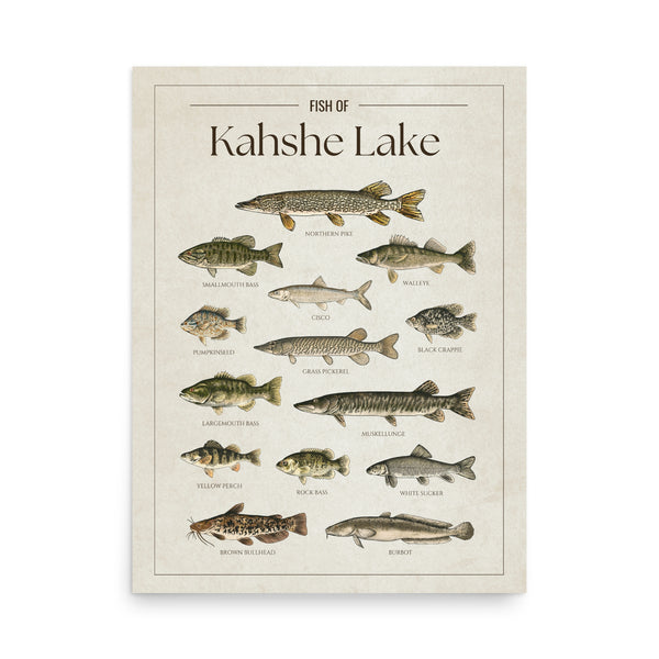 Kahshe Lake Print