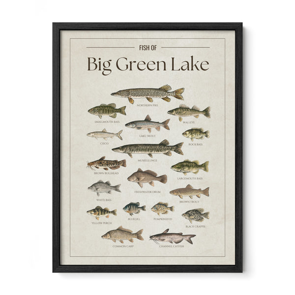 Big Green Lake Print