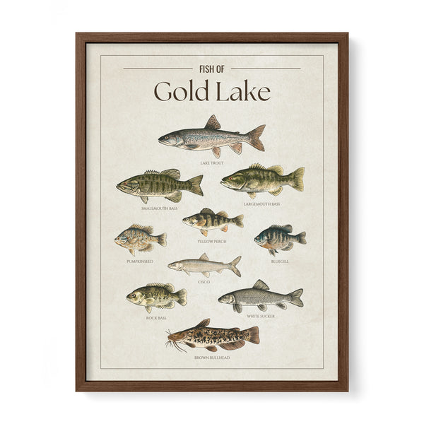 Gold Lake Print