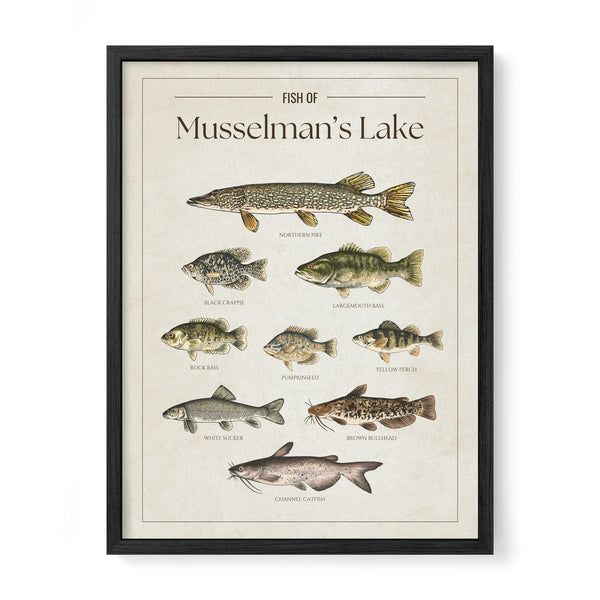 Musselman's Lake Print