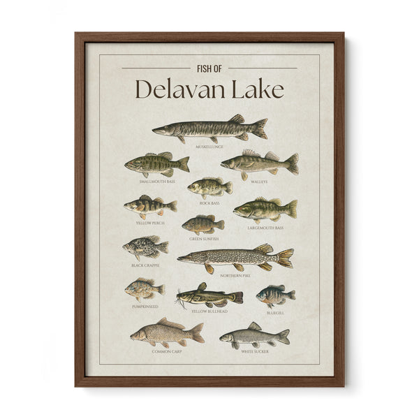 Delavan Lake Print