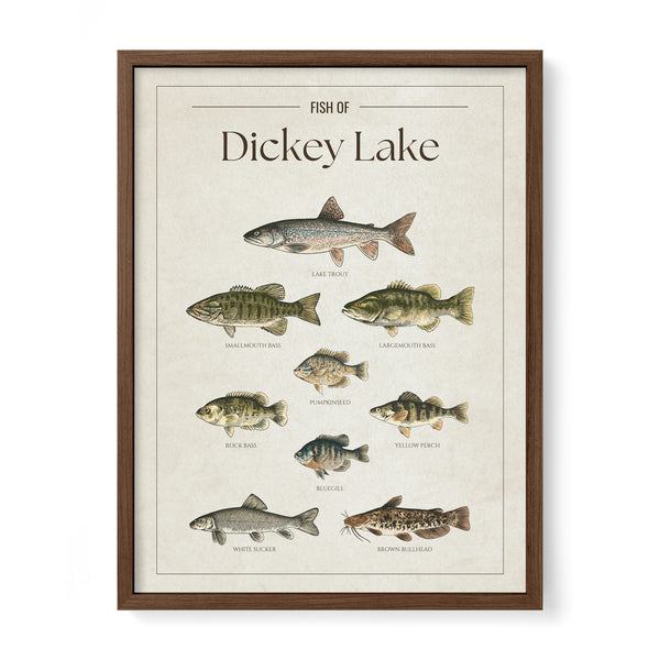 Dickey Lake Print