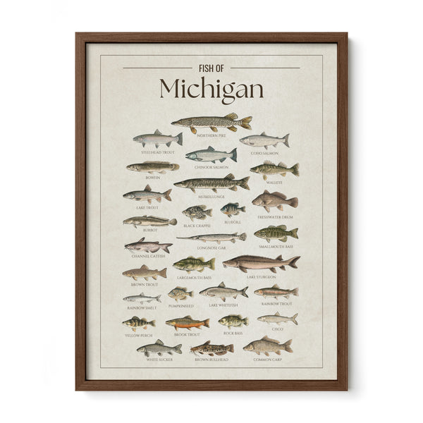 Michigan Print