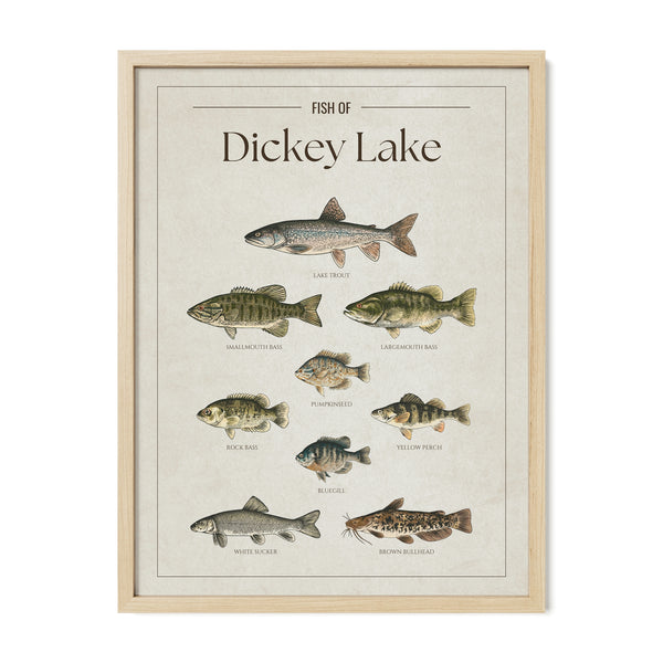 Dickey Lake Print