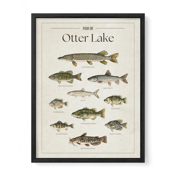 Otter Lake Print