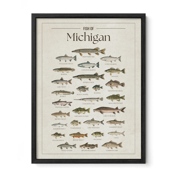 Michigan Print