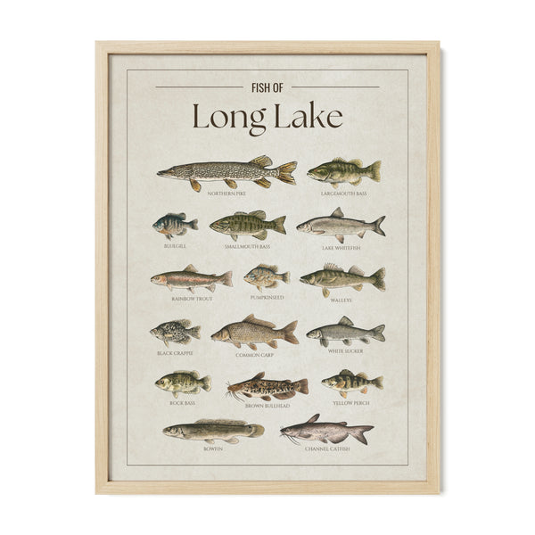 Long Lake (Alpena, Michigan) Print