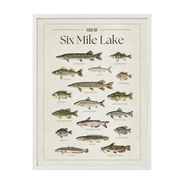 Six Mile Lake Print