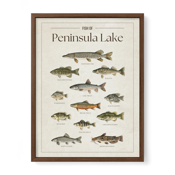 Peninsula Lake Print