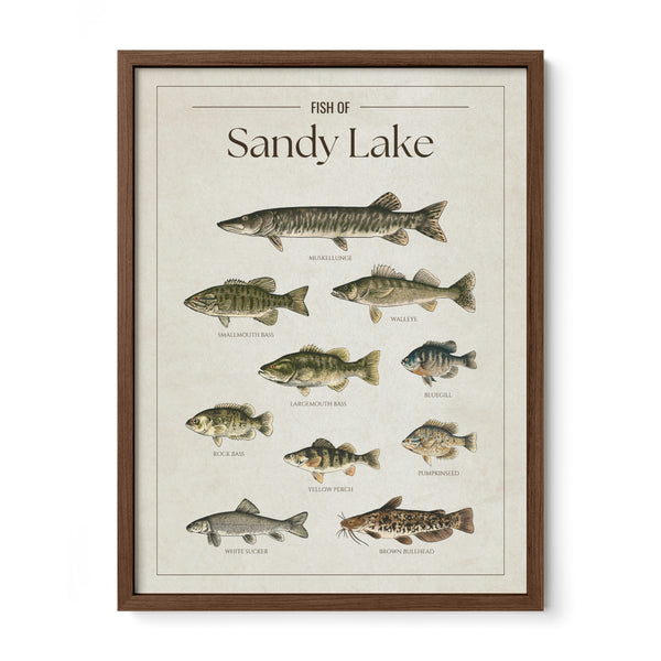 Sandy Lake Print