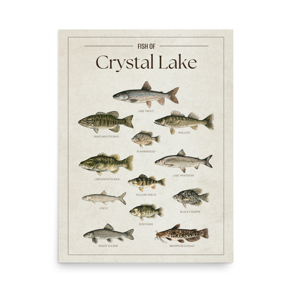 Crystal Lake Print