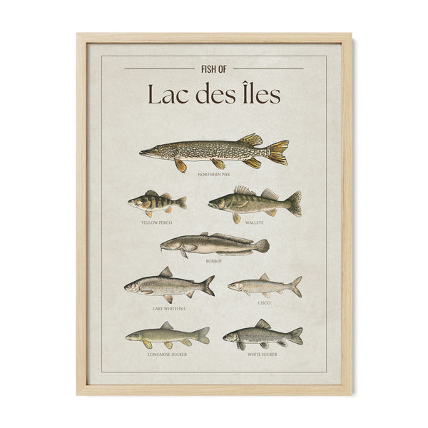 Lac des Îles Print