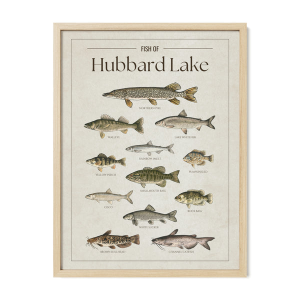 Hubbard Lake Print